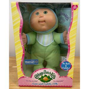 Cabbage Patch Kids Cute & Cuddly CPK Doll w/ Adoption Papers New NIB 2009